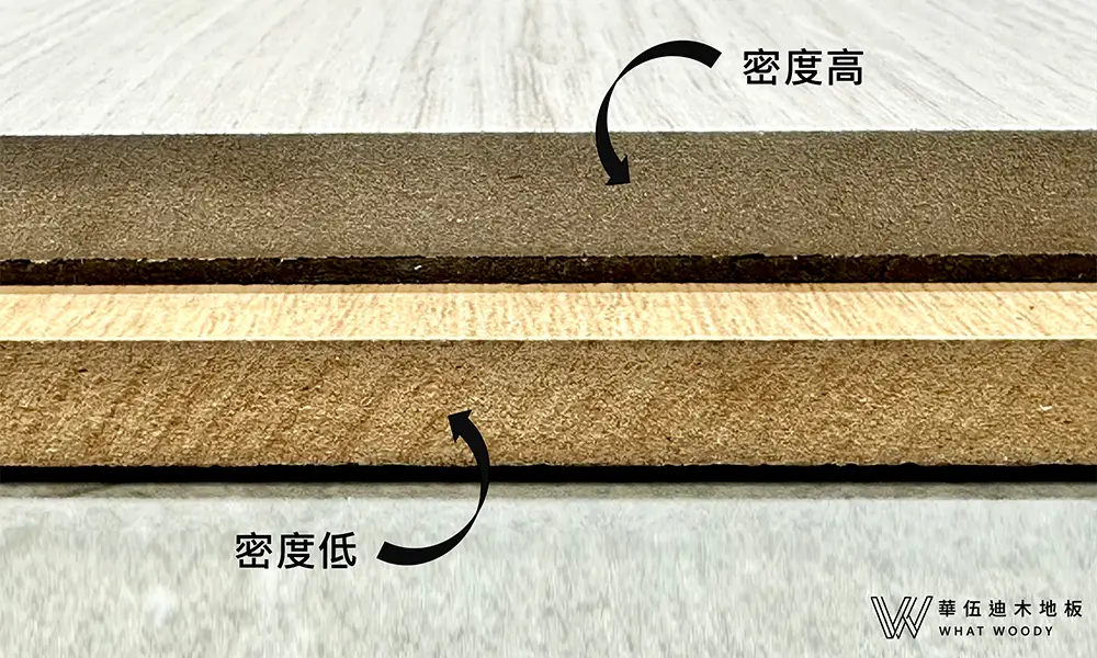 超耐磨地板密集板密度差異